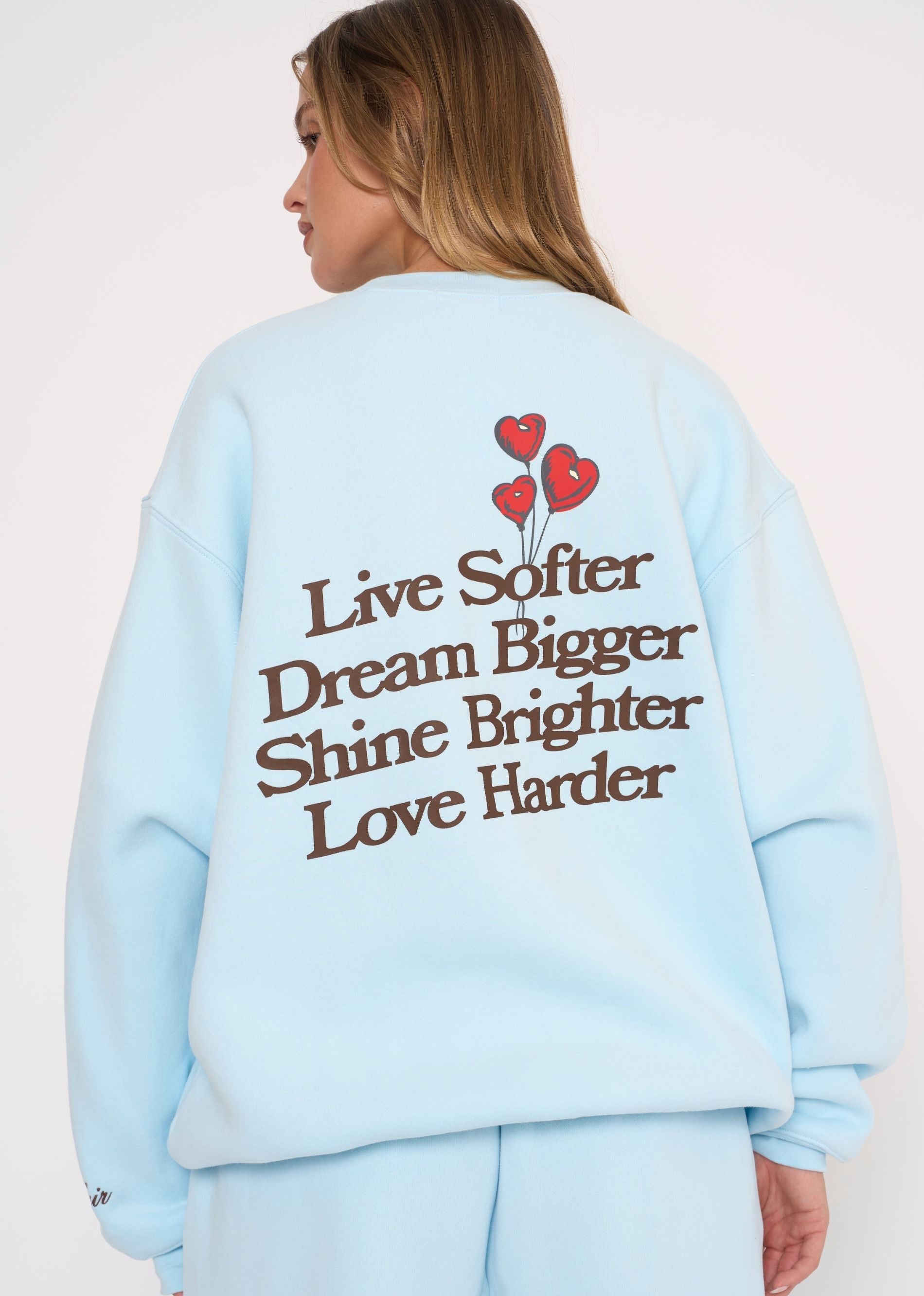 Mayfair Everyone's Welcome Here Crewneck ★ Sky Blue