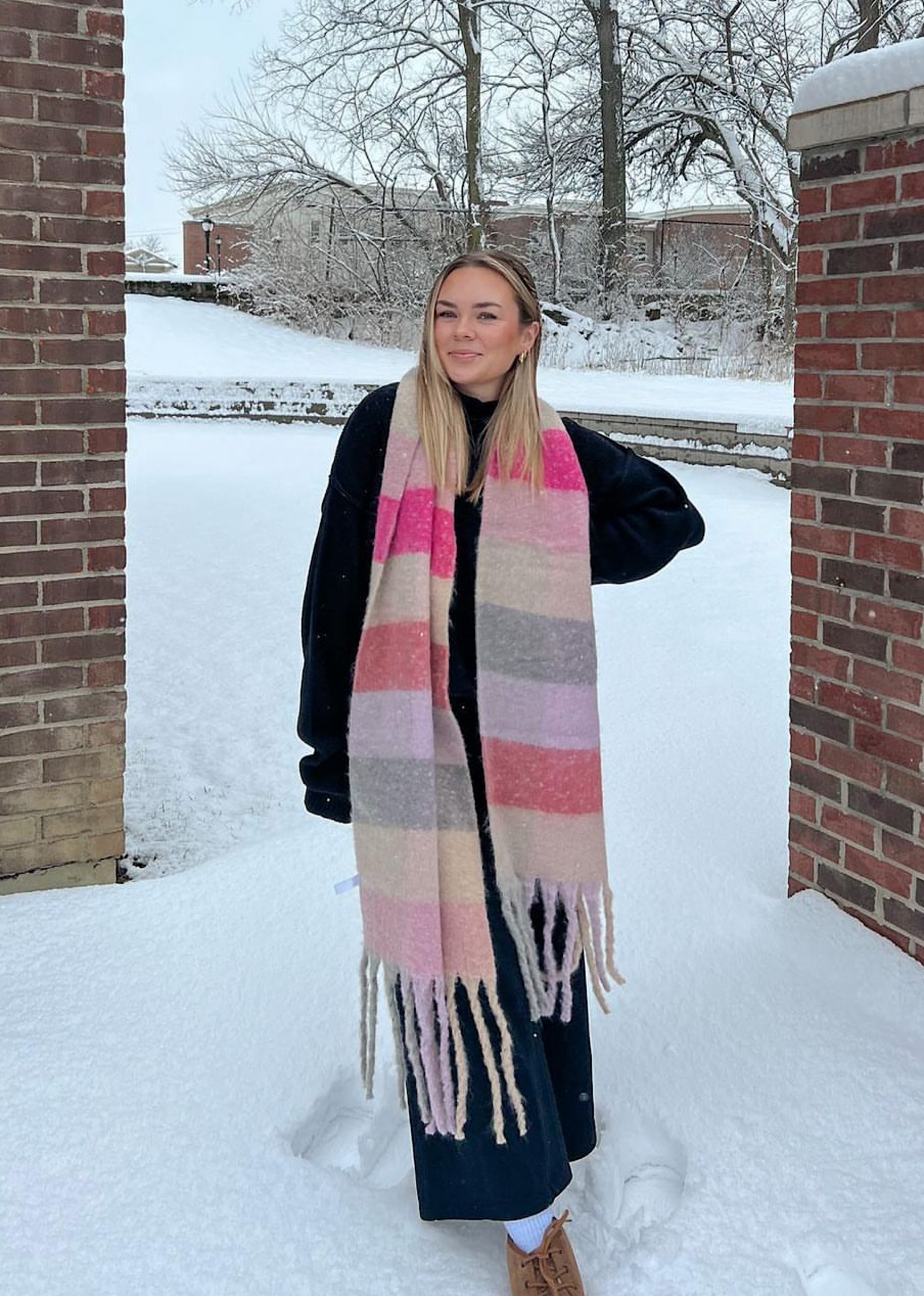 It Girl Scarf ★ Pink Tones