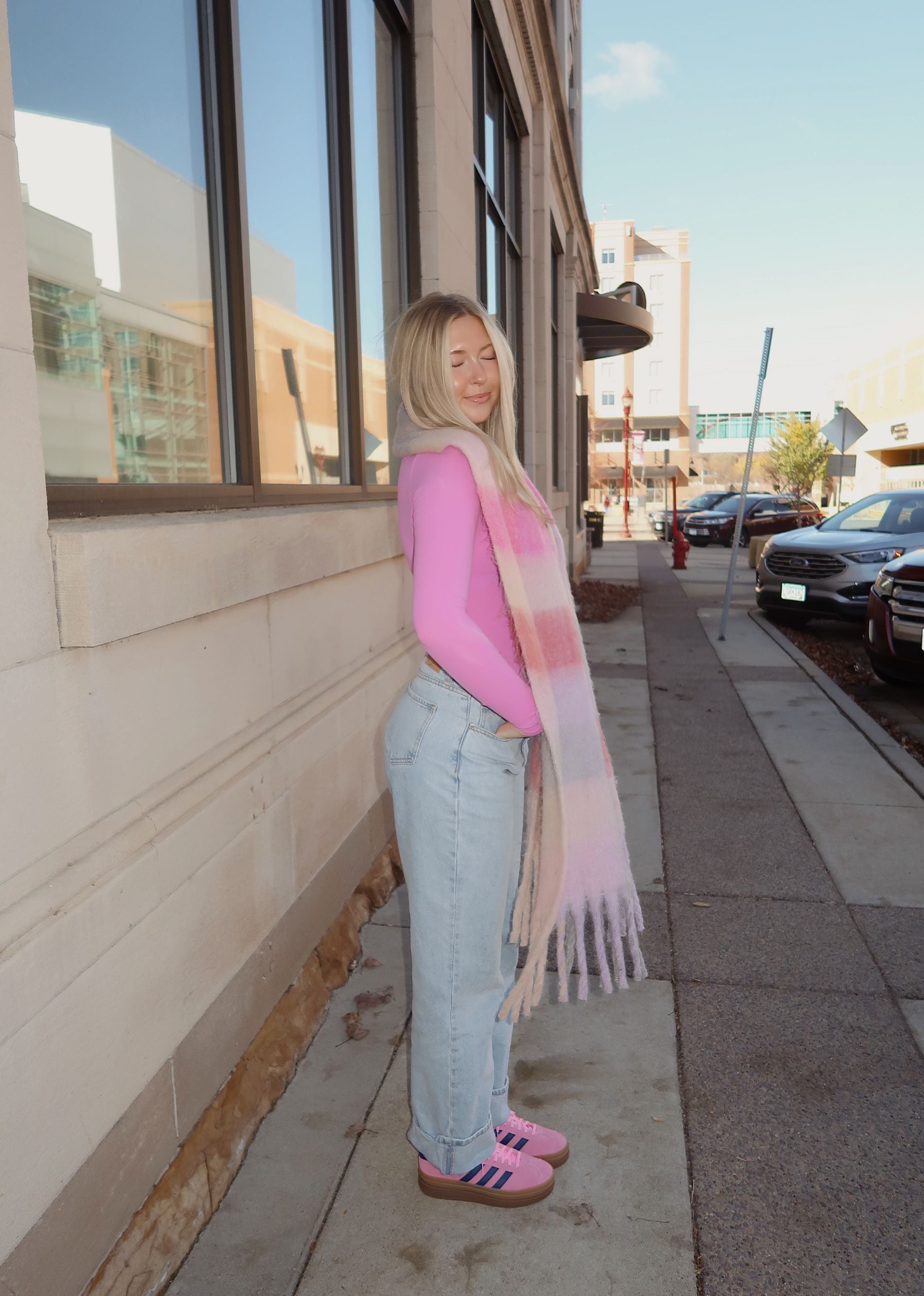 It Girl Scarf ★ Pink Tones